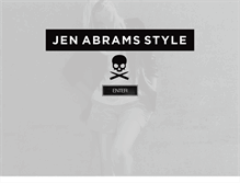 Tablet Screenshot of jenabramsstyle.com
